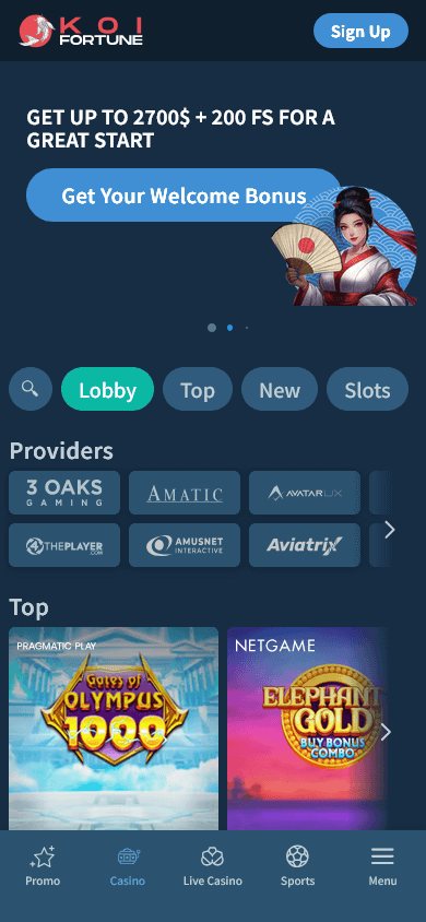 Fakta och Information om KoiFortune Casino Fakta och Information om KoiFortune Casino