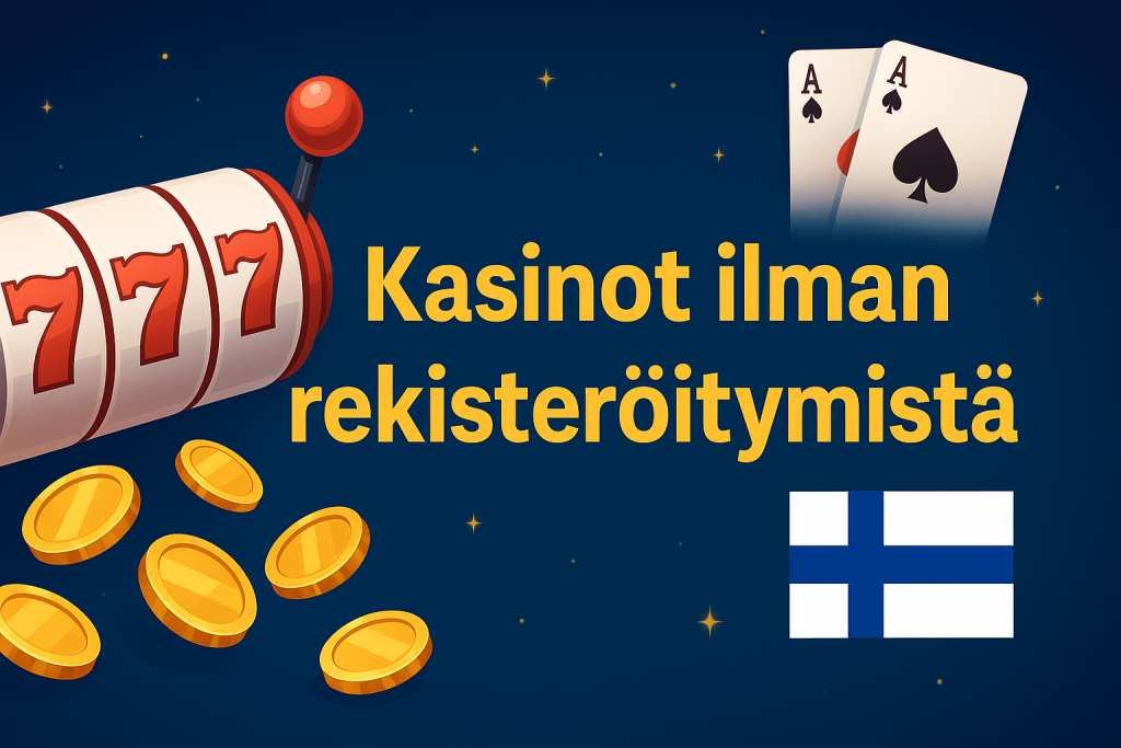 Suomikasino Ilman Rekisteröitymistä Nopeaa ja Helppoa Pelikokemusta